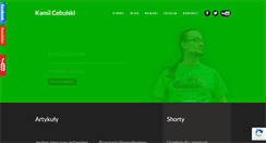 Desktop Screenshot of kamilcebulski.pl